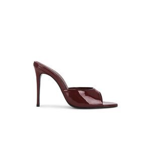 BLACK SUEDE STUDIO Jazz 100 Mule in Ruby Red Patent Leather EU 40 $345